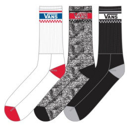 Socken-Set Vans MN UNIVERSITY CREW weiß/schwarz