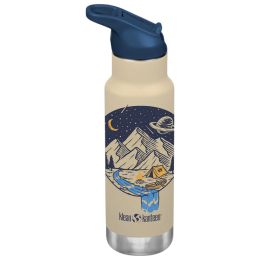 Kinder Thermoflasche Klean Kanteen Insulated Kid Classic Narrow 12oz (w/Flip Seal Sport Cap)