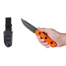 Messer Acta non verba P200 DLC/Plain Edge - Kydex