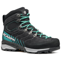 Damen Wanderschuhe Scarpa Mescalito Trk Gtx Wmn schwarz/blau Dark Anthracite- Tropical Green