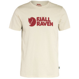 Herren-T-Shirt Fjällräven Logo T-shirt M weiß Chalk White