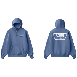 Herren-Sweatshirt Vans Knu Patch Pullover blau True Navy