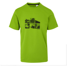 Herren-T-Shirt Regatta Fingal Stretch grün GrenoblGreen