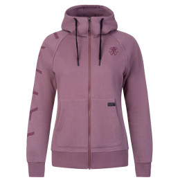 Damen-Sweatshirt Rafiki Nuria Zip lila grape shake