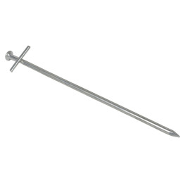 Zeltheringe-Set Bo-Camp Rock peg - Tarzan 17cm 10x silber