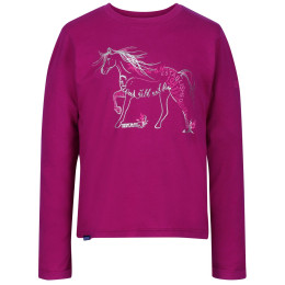 Kinder-T-Shirt Regatta Wendell kůň rosa Beetroot