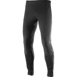Herrenhose Salomon Agile Softshell Tight M schwarz Black