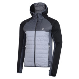 Herrenjacke Dare 2b Coordinate Hybrid schwarz Blk/Alu/Ebny