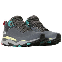 Damenschuhe The North Face Vectiv Exploris Mid Futurelight Lthr grau/blau Vanadis Grey/Asphalt Grey