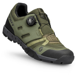 Herren Radschuh Scott Sport Crus-r Boa khaki/schwarz fir green/black