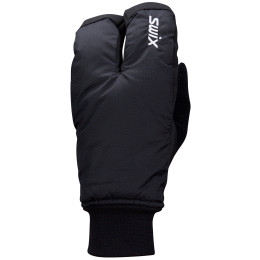Skihandschuh Swix Endure split mitt schwarz Black