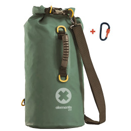 Wasserdichter Packsack Elements Gear Expedition 2.0 - 60L (2 popruhy) grün forest green