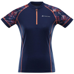 Damen-Radtrikot Alpine Pro Sorana dunkelblau