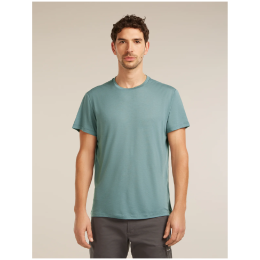 Herren-Funktionsshirt Icebreaker Men Merino Blend Core SS Tee hellblau BLUE ASH