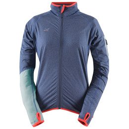 Damen-Sweatshirt 2117 of Sweden Gran Eco blau BlueBlueberry