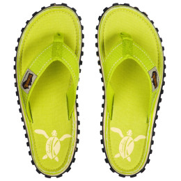 Damen Flip-Flops Gumbies Islander Lime Turtle