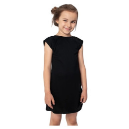 Kinderkleid Drexiss Black/Pink Coolmax