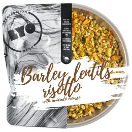 Trekkingnahrung Lyo food Barley lentils risotto 500g