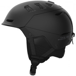 Skihelm Salomon Husk Pro Black schwarz Black