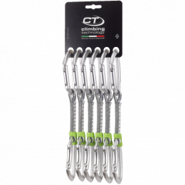 Express-Set Climbing Technology Lime set 12 cm DY 6 ks silver