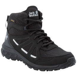 Herrenschuhe Jack Wolfskin Woodland 2 Texapore Mid M schwarz black