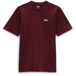 Herren-T-Shirt Vans Mini Script rot Burgundy