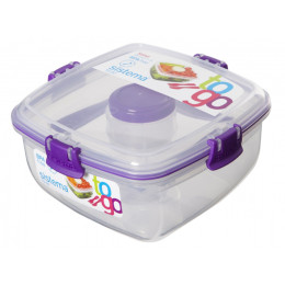 Salatbox Sistema Salad To Go 1,1L lila