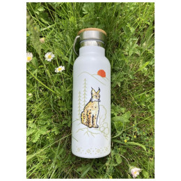 Thermokanne České parky Lynxie weiß