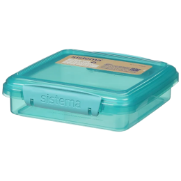 Snack-Box Sistema Mittagessen Sandwich-Box 450 ml grün