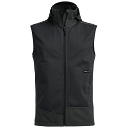Herrenweste Ortovox Ortler Softshell Plus Vest schwarz Black Raven