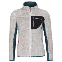 Damen Funktions-Sweatshirt Progress Alva grau šedý melír/petrol