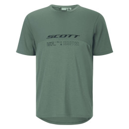 Herren Rad-Shirt Scott Tee M's Vertic DRI SS dunkelgrün tranquil green