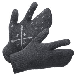 Handschuhe Sensor Merino Lobster grau