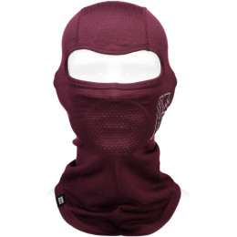 Kapuzenmütze Mons Royale Olympus Tech Balaclava Geo weinfarbe Burgundy