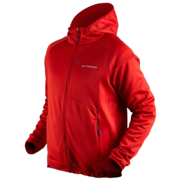 Herren Funktions-Sweatshirt Trimm BART rot red