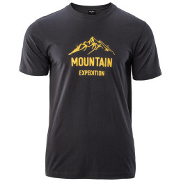 Herren-T-Shirt Hi-Tec Tivo grau/gelb Phantom