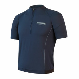 Herren Radtrikot Sensor Coolmax Entry blau Deep Blue