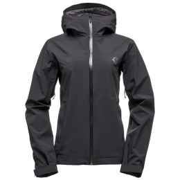 Damenjacke Black Diamond Stormline Stretch Rain Shell schwarz black