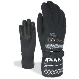 Damen Ski-Handschuhe Level Bliss Venus schwarz Black