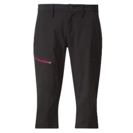 Damen 3/4 Hose Bergans Moa Lady Pirate schwarz Black/Cerise