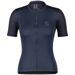 Damen-Radtrikot Scott Endurance 10 s/sl dunkelblau dark blue/metal blue