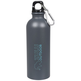 Flasche Zulu Steel Flask 0,5 L grau/blau grey/blue