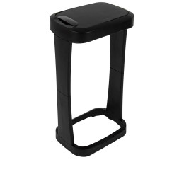 Mülleimer Bo-Camp Garbage Bag Holder Flip Lid 120 L schwarz black