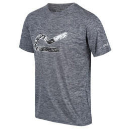 Herren-T-Shirt Regatta Fingal VI grau Navy Marl
