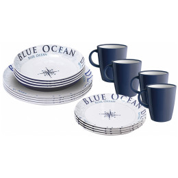 Geschirrset Brunner Lunch Box Blue Ocean