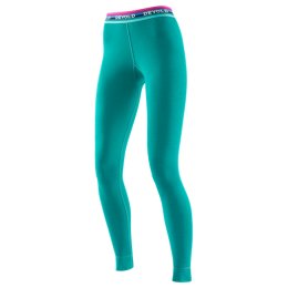 Damenunterhose Devold Hiking woman long johns blau Lake