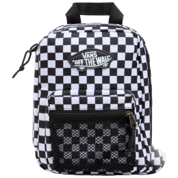 Schulranzen Vans Old Skool Lunch Pack schwarz/weiß Black/White