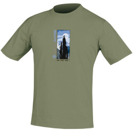 Herren-T-Shirt Direct Alpine Crack 5.0 khaki Slate