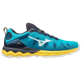 Herrenschuhe Mizuno Wave Daichi 6 blau/gelb Scubab/Snowwhite/Sulfur
