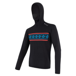 Herren-T-Shirt Sensor Thermo s kapucí